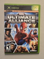 Complete Marvel Ultimate Alliance game for Xbox Original