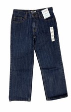    Cat  Jack, Boys Relaxed Straight Fit Jeans Blue - 8 HUSKY