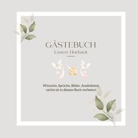 GäStebuch Unsere Hochzeit: Elegantes Hochzeits-GäStebuch, Blanko Mein Amorz ...