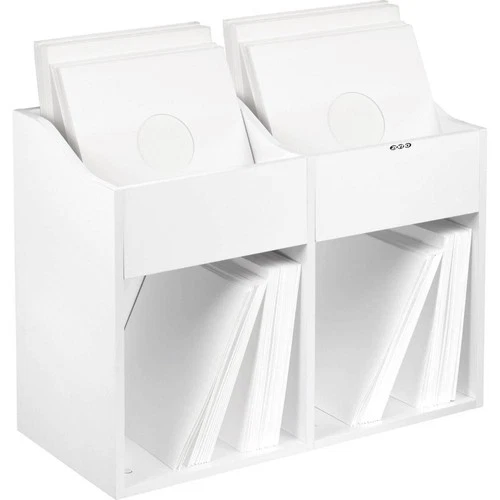 Zomo VS-Box 200/2 Vinyl Record Storage in White flat pack Record Collector.