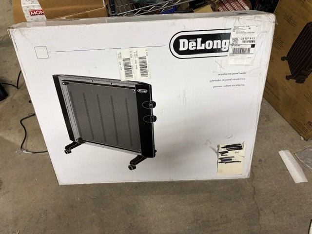 DeLonghi HMP1500 MICA Panel Radiator Heater/No Wheels/Stand | eBay