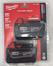 Milwaukee 48-11-1850 M18 XC 5.0 AH 18 Volt Capacity Battery 2 PACK 48-11-1852