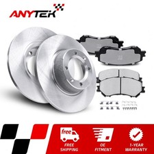 Front Left Right Brake Rotor & Brake Pad for 1969-1994 Alfa Romeo Berlina Spider