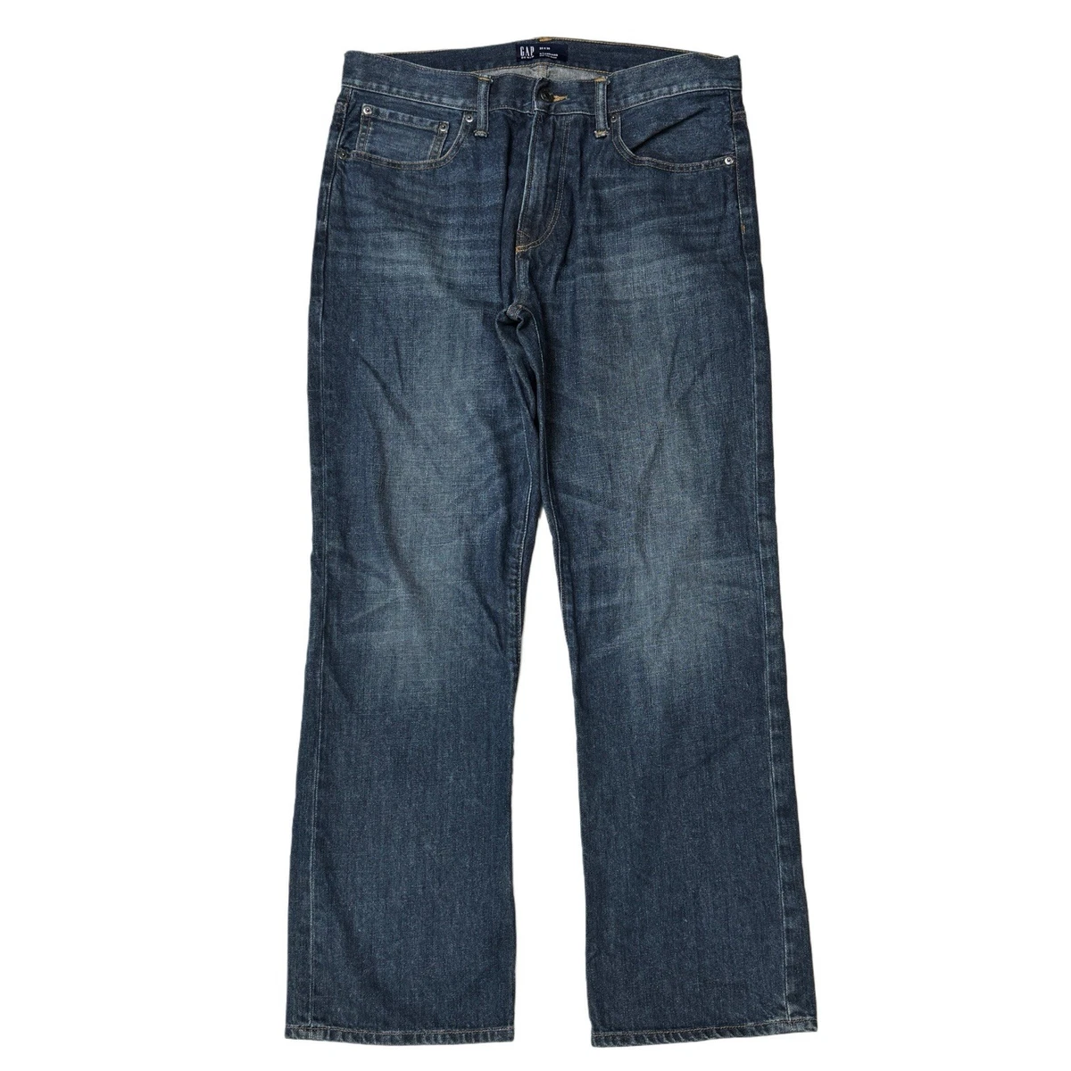 Jean GAP Homme - Taille W30/L30 (FR 40) - Coupe Slim - Occasion Très Bon état - Réf. T206