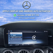 2016+ E Class W213 Mercedes Carplay Android Auto Activation Remote OEM NTG5.5