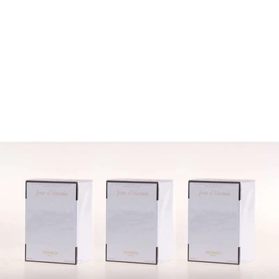 3x Hermès Jour d'Hermès EDP rechargeable 50ml - Photo 1/2