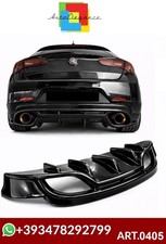 💕ART. 0405 Diffusor Alfa Romeo Giulietta Look Quadrifoglio Schwarz Glänzend💕