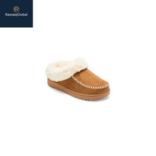 Dearfoams Cozy Comfort Women's Moc Toe Clog Slippers