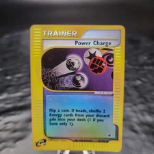 Pokemon Expedition Power Charge 147/165 Reverse Holo WOTC e-Reader TCG NM/LP