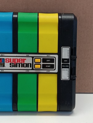 Vintage 1979 Super Simon Game Milton Bradley Electronic Toy