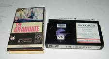 THE GRADUATE, Dustin Hoffman, Beta Video Tape NOT VHS, BETAMAX Rare Early Releas