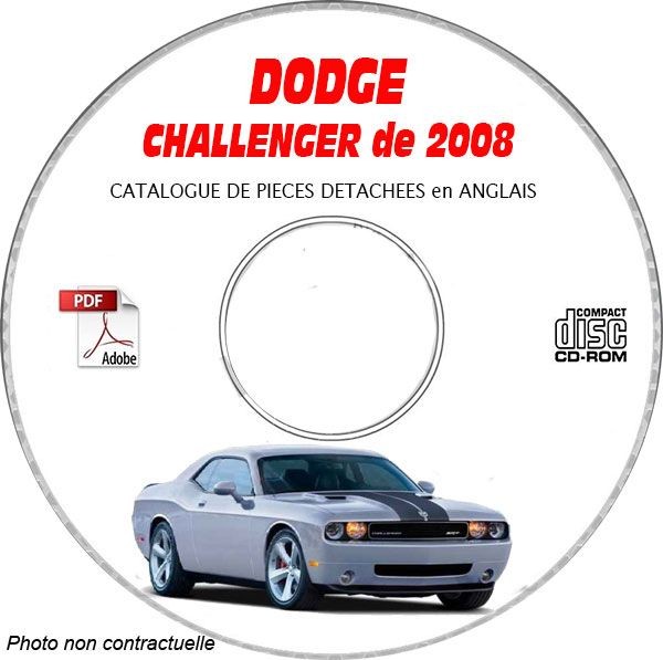 Challenger 08 catalogue pieces Dodge sur support CDROM anglais