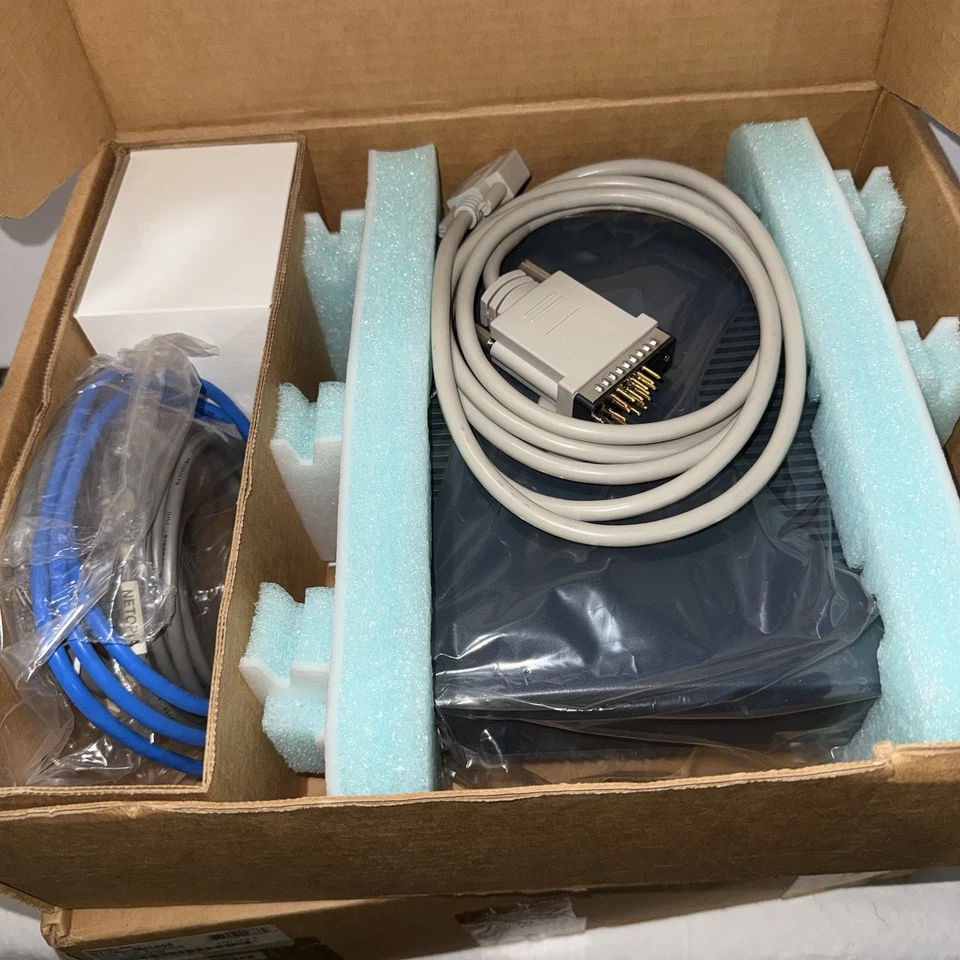 Netopia R5100 Serial RouterHub Firewall NE053 Open Box NOS Complete w/ Cables - Image 1 of 4