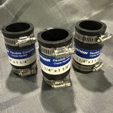1-1/4 Flexible Coupling Lot of 3
