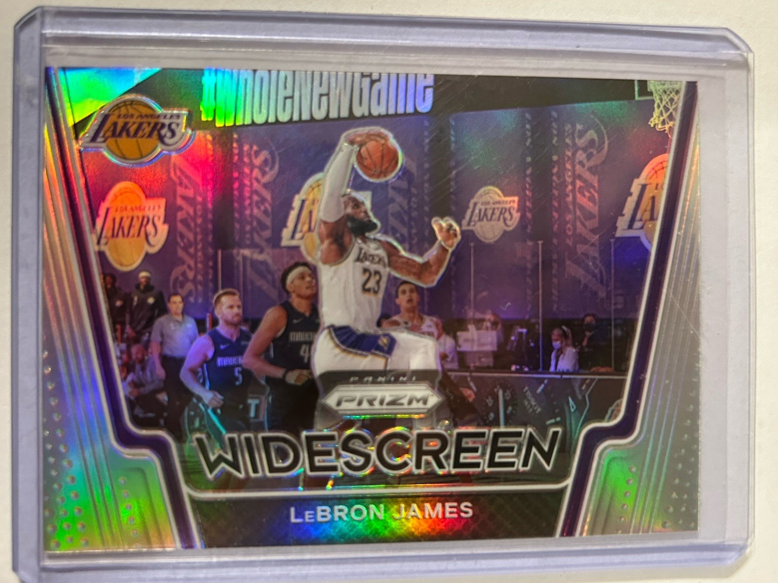 2020-21 Panini Prizm - Widescreen LeBron James #1 Silver Prizm
