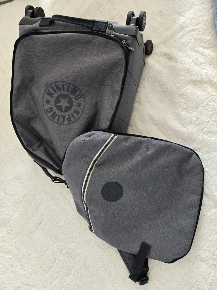 Kipling Indulge Rolling Carry On 2 in 1 Luggage and Backpack Spinner - Image 4 of 4