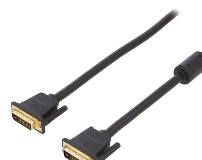 Cable; DVI-D (24+1) plug,both sides; dual link; Full HD 1080p - EAABI | EU Stock