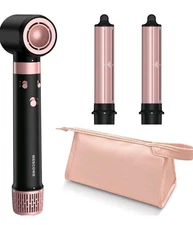 3 in 1 Air Styler with High-Speed Hair Dryer Brush & Air Wrap Curler for...