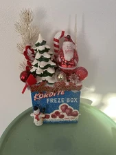 Vintage Freezer Box Kordite Cardboard Container
