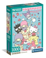 Gadget -D- Clementoni: Puzzle 1000 Pz - Hello Kitty Clementoni
