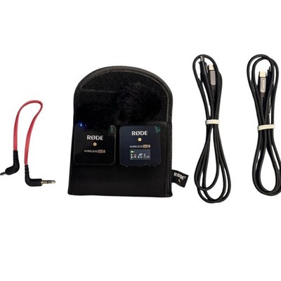 Rode Wireless Go II Mikrofonsystem getestet und funktionsfähig