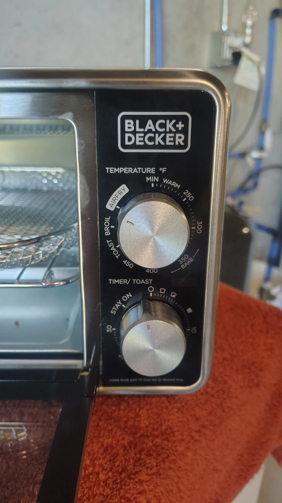 Black + Decker TO4225-0BD Toaster Oven Air Fryer Combo - Silver (Used Once)
Opens in a new window or