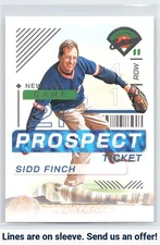 2024 Panini Prospect Edition #187 Sidd Finch