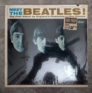 Beatles VINTAGE 1964 MONO ' MEET THE BEATLES ' U.S. LP FACTORY SEALED!