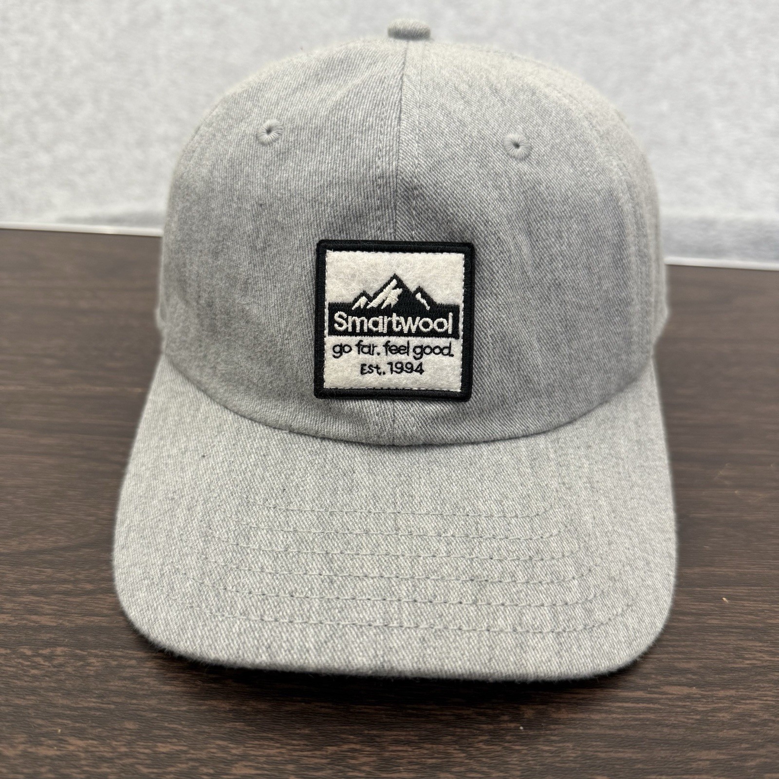 Smartwool Hat Cap Strapback Grey Adjustable OSFM … - image 1