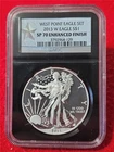 2013 W West Point Eagle Set SILVER S$1 Eagle NGC SP 70 Enhanced Finish    #T0656