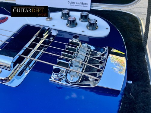 ♚UNDER THE BED♚2019 RICKENBACKER 4003 Stereo Bass ♚ MIDNIGHT BLUE !♚OHSC♚AMAZING - Picture 8 of 24