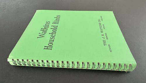 Vintage 1941 WATKINS Household Hints Book PB DJ 3rd Printing Spiral Bound - Picture 6 of 14