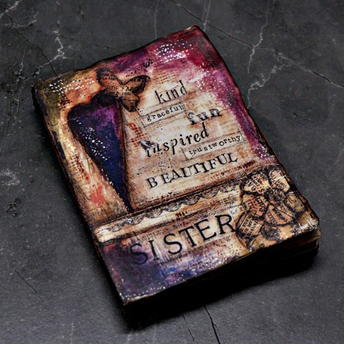 Handmade Antique Diary - Journal & Deckle Edged Handmade Cotton Paper Card Stock - 第 2/11 張圖片