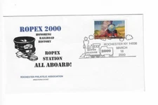 U.S. 2000 Cover for ROPEX 2000 - Rochester Philatelic Association