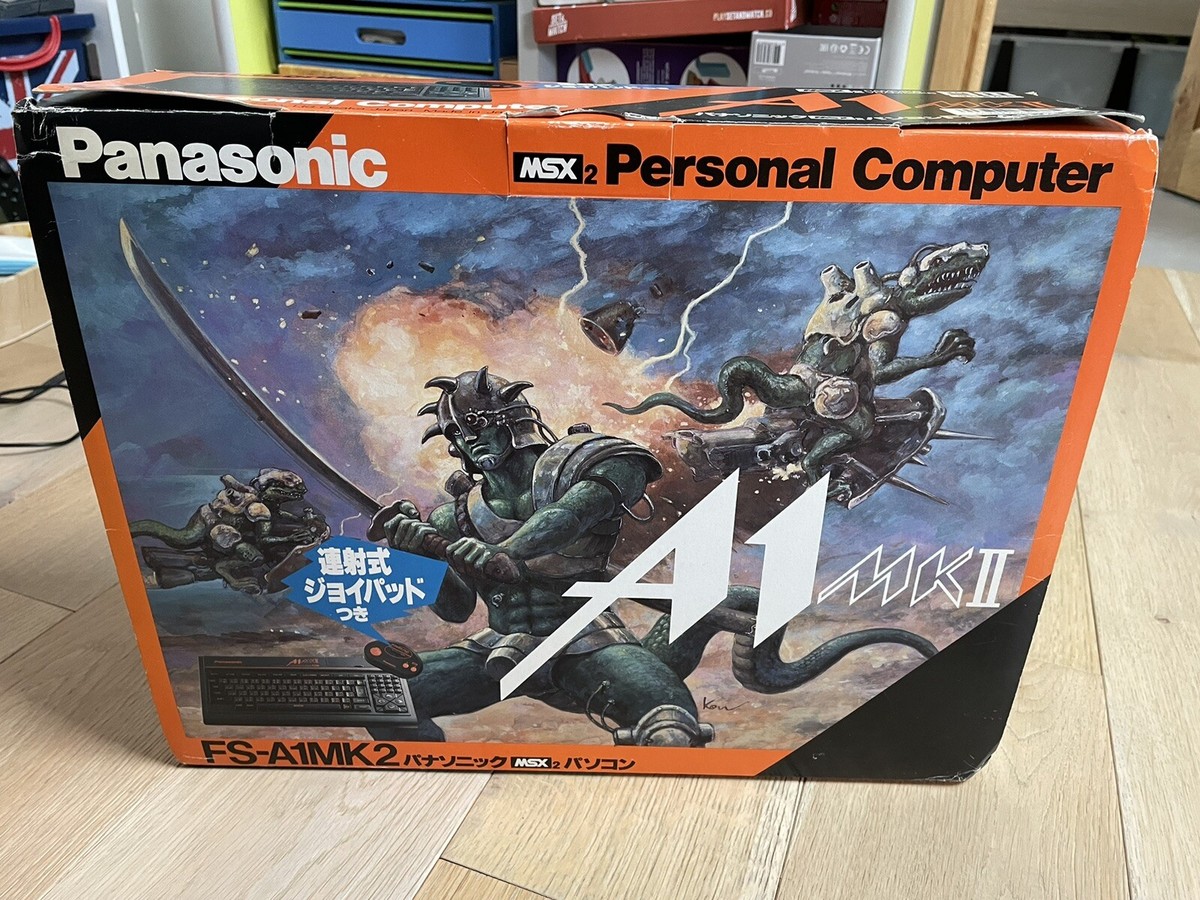 MSX2 Panasonic FS-A1 MK2 A1 Ordinateur Vintage Boîte 100% Testé