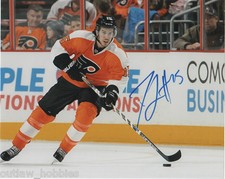 Philadelphia Flyers Michael Del Zotto Signed Autographed 8x10 Photo COA A
