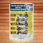 How the west was won original US poster 40x27 '' year 1961 Hataway Stewart Fonda