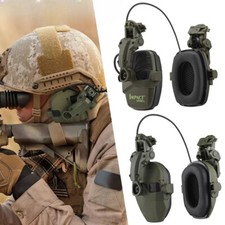 Electronic Headset Helmet Mounted Version Noise Reduction Tactical Protection