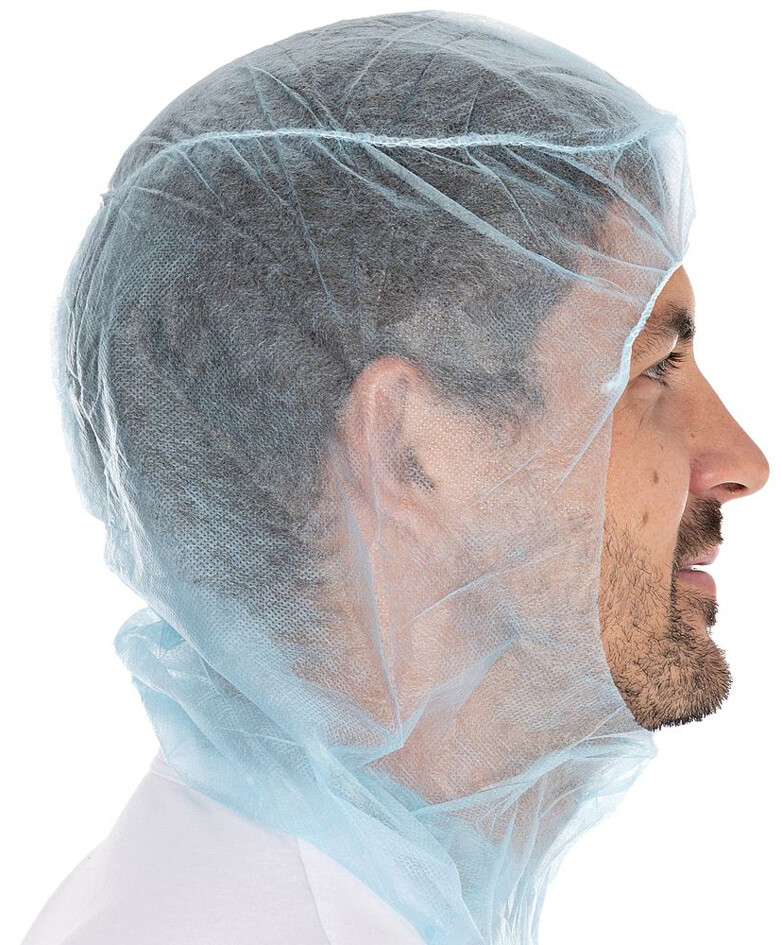 HYGOSTAR PP-Astrohaube Industry blau 100 Stück