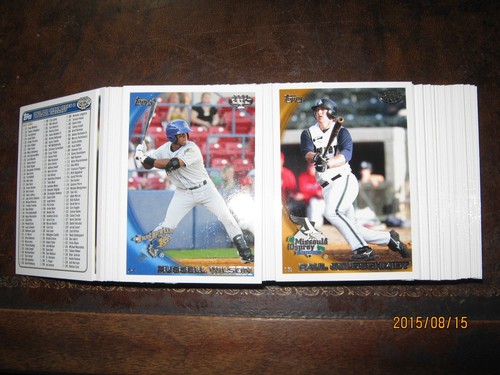 2010 Topps Pro Debut series 2 set (221-440) Paul Goldschmidt Russell Wilson