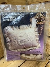 Vintage 1983 Pillow Kit By Yours Truly Romantic Love Bird Crafts