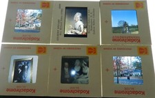 Lot of 79 Photographic Slides - Family photos, Paintings  Painting Prep.
