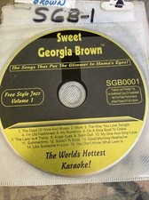 sweet georgia brown karaoke cdg 0001