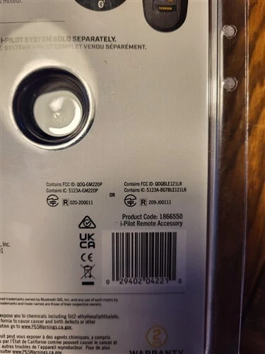 Minn Kota I-Pilot Remote Control System 1866550 - Image 3 of 4