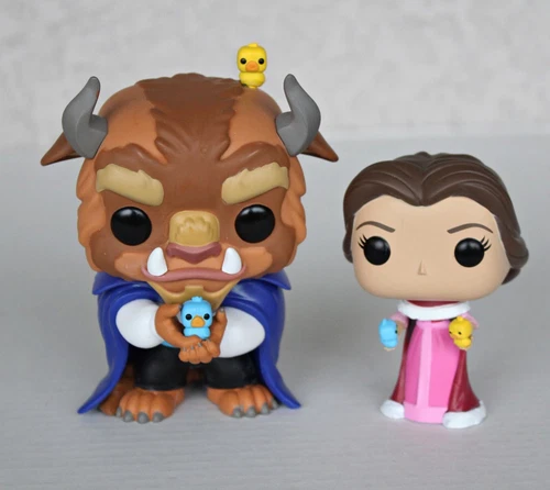 Disney Beauty and the Beast Belle Funko POP Vinyl Figures 239 241 Birds