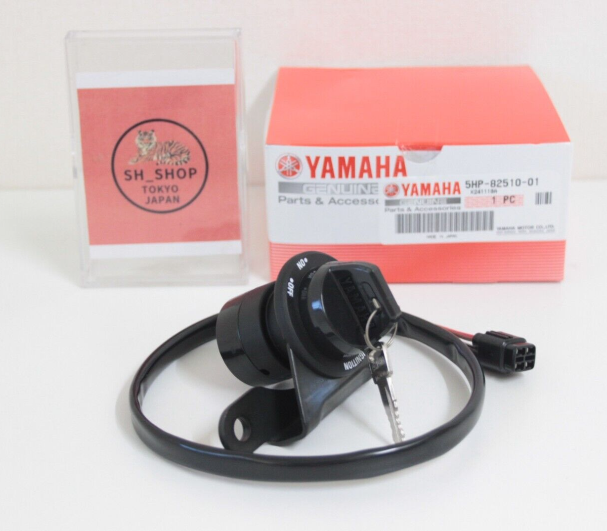 YAMAHA エルキギター YAMAHA Genuine IGNITION SWITCH LOCK &2 KEYS Fit 03-22 TTR125LE TT