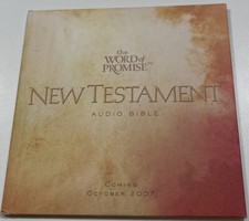 PROMO 2007 CD/DVD Set ?The Word Of Promise NT Audio Bible? w/ EXCLUSIVE Content!