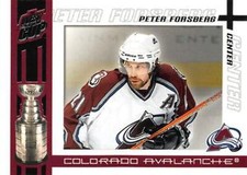 #23 Peter Forsberg - Colorado Avalanche - 2003-04 Pacific Quest for the Cup Hock