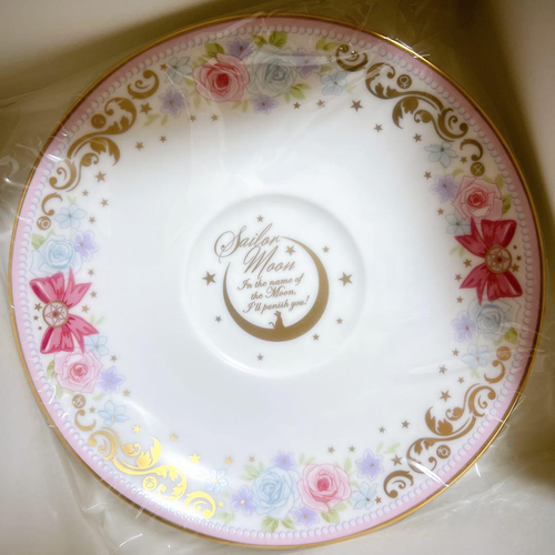 Sailor Moon Noritake 2015 Cup & Saucer 2 Set Japan Limited Edition Rare New - Picture 7 of 11
