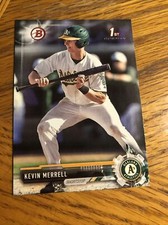 2017 Bowman Draft #BD-175 Kevin Merrell Athletics 1st